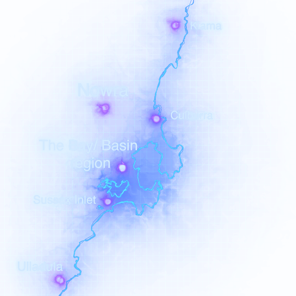 Shoalhaven map region